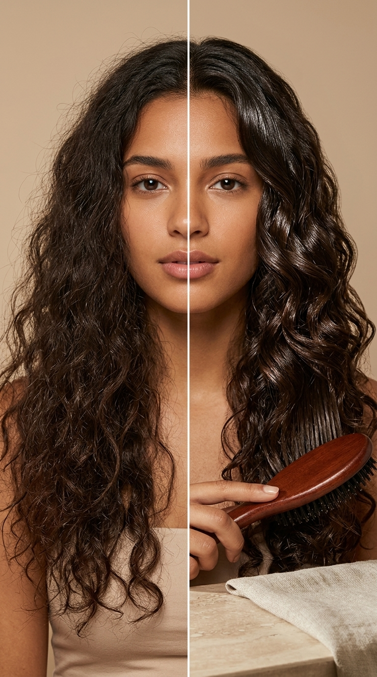 L'ESSENTIELLE - Brosse en Poils de Sanglier Naturels